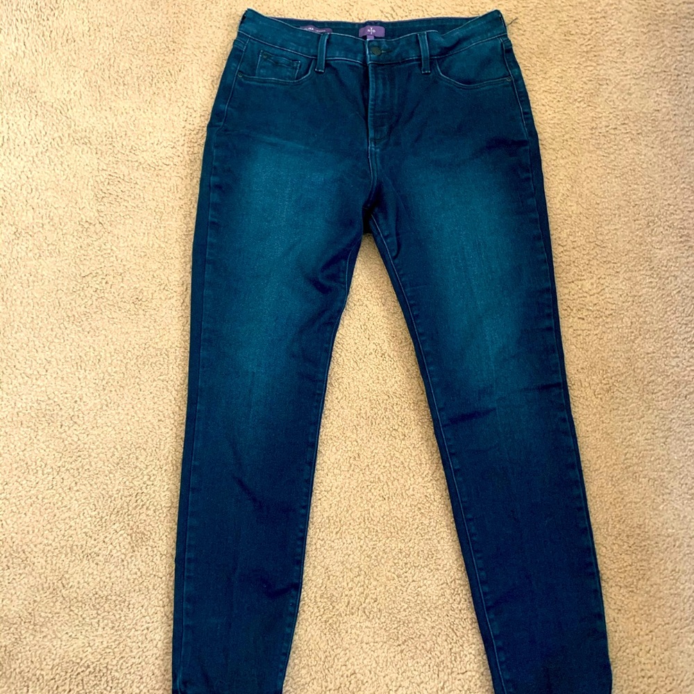 Denim leggings